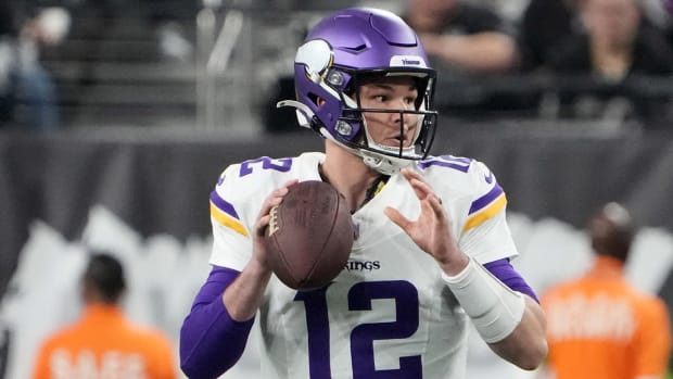 Minnesota Vikings quarterback Nick Mullens has throw six interceptions in two starts.